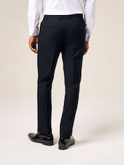 Skopes Blue Tapered Fit Sinatra Dinner Suit Trousers - Image 2 of 4