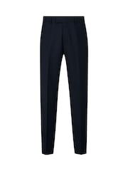 Skopes Blue Tapered Fit Sinatra Dinner Suit Trousers - Image 3 of 4