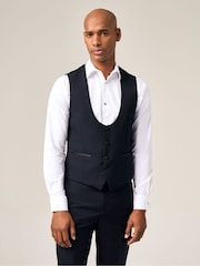 Azul - Chaleco de traje Skopes Sinatra con escote redondo - Imagen 1 de 4