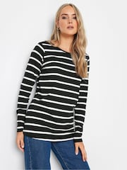 Long Tall Sally White 100% Cotton Crew Neck T-Shirts 2 Pack - Image 1 of 4