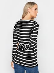 Long Tall Sally White 100% Cotton Crew Neck T-Shirts 2 Pack - Image 2 of 4