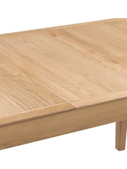 Julian Bowen Oak Cotswold Extending Dining Table - Image 5 of 8