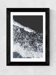 East End Prints Black Sea Lace Print - Image 2 of 4