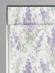 Laura Ashley Lavender Stocks Made to Measure Roman 100% Cotton Blinds - Image 3 of 6