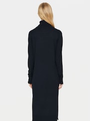 Saint Tropez Blue Mila Rollneck Knitted Midi Dress - Image 2 of 5