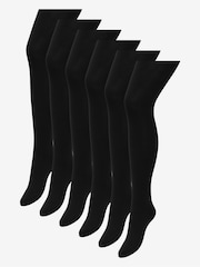Black 5 Pack 100 Denier Opaque Tights - Image 8 of 8