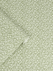 Laura Ashley Moss Green Sweet Alyssum 10M Wallpaper - Image 3 of 4