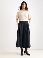 Phase Eight Grey Belle Crop Trousers - Image 1 of 7