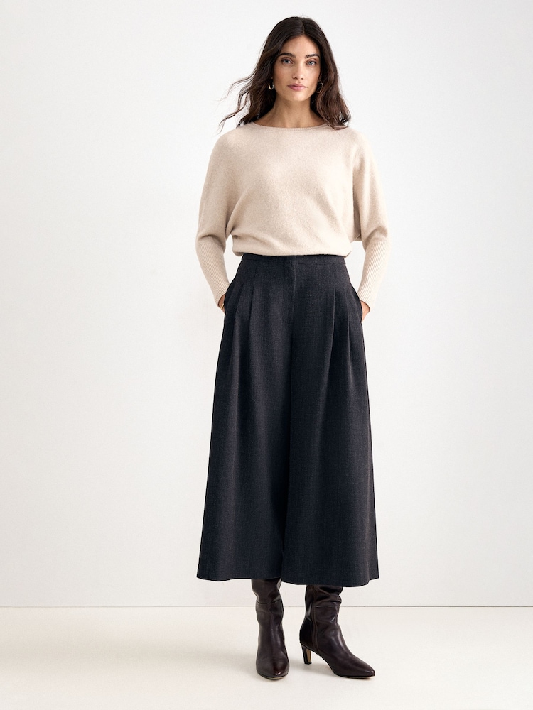 Phase Eight Grey Belle Crop Trousers - Image 1 of 7 Phase Eight Grey Belle Crop Trousers - Image 1 of 7