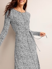 Boden Light Purple Lucy Jersey Midi Dress - Image 4 of 6