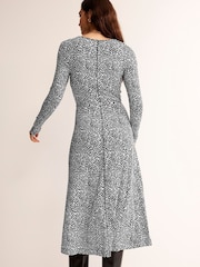Boden Light Purple Lucy Jersey Midi Dress - Image 5 of 6