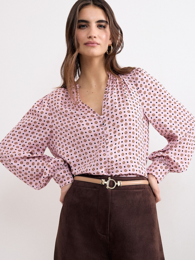 Phase Eight Pink Arabella Blouse - Image 1 of 7 Phase Eight Pink Arabella Blouse - Image 1 of 7