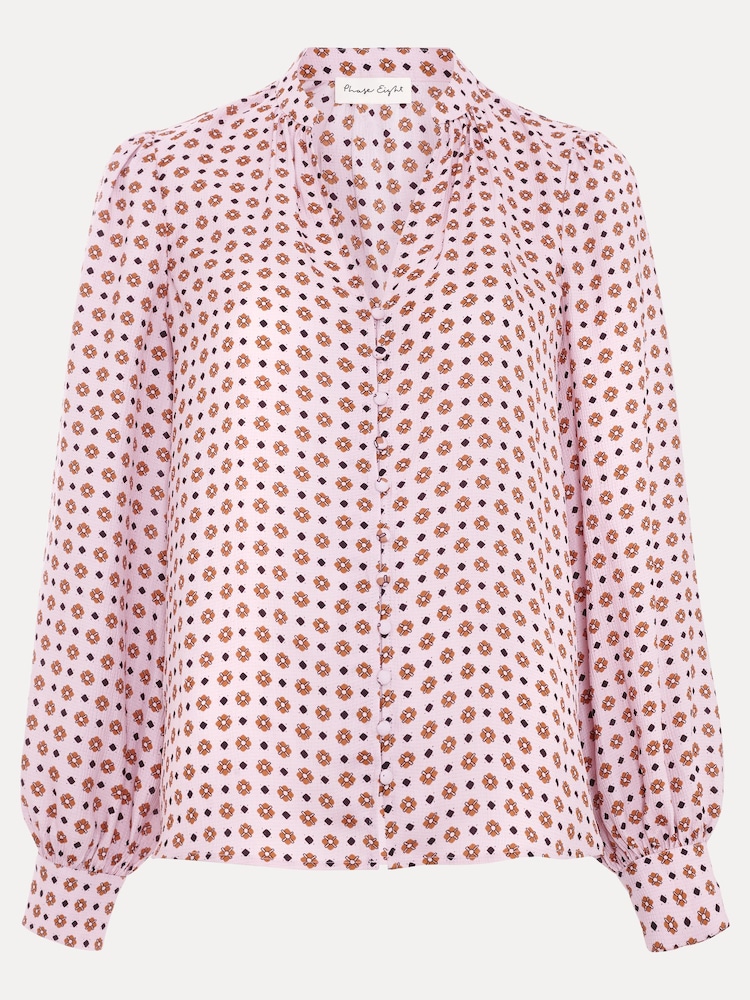 Phase Eight Pink Arabella Blouse - Image 7 of 7 Phase Eight Pink Arabella Blouse - Image 7 of 7