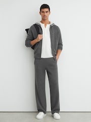 Reiss Thomas Cashmere қоспасынан жасалған контраст қосылған Худи - 7суретінің 4 суреті