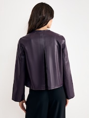 Phase Eight Malina PU Jacket - Obrázek 2 z 7