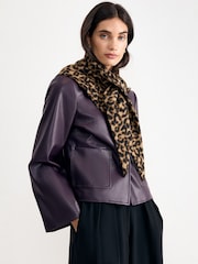 Phase Eight Malina PU Jacket - Obrázek 6 z 7