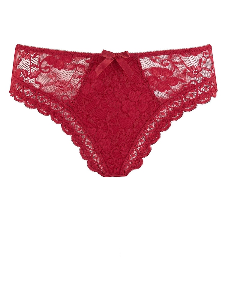 Rood - Pour Moi Rebel Deep Knickers - Image 4 of 6