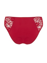 Pour Moi Red High Leg Rebel Deep Knickers - Image 6 of 6