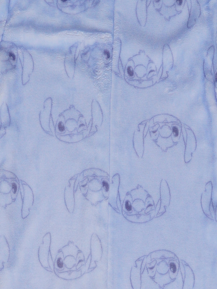 Brand Threads Blue Disney Stitch Girls Hooded All-In-One - Image 4 of 4