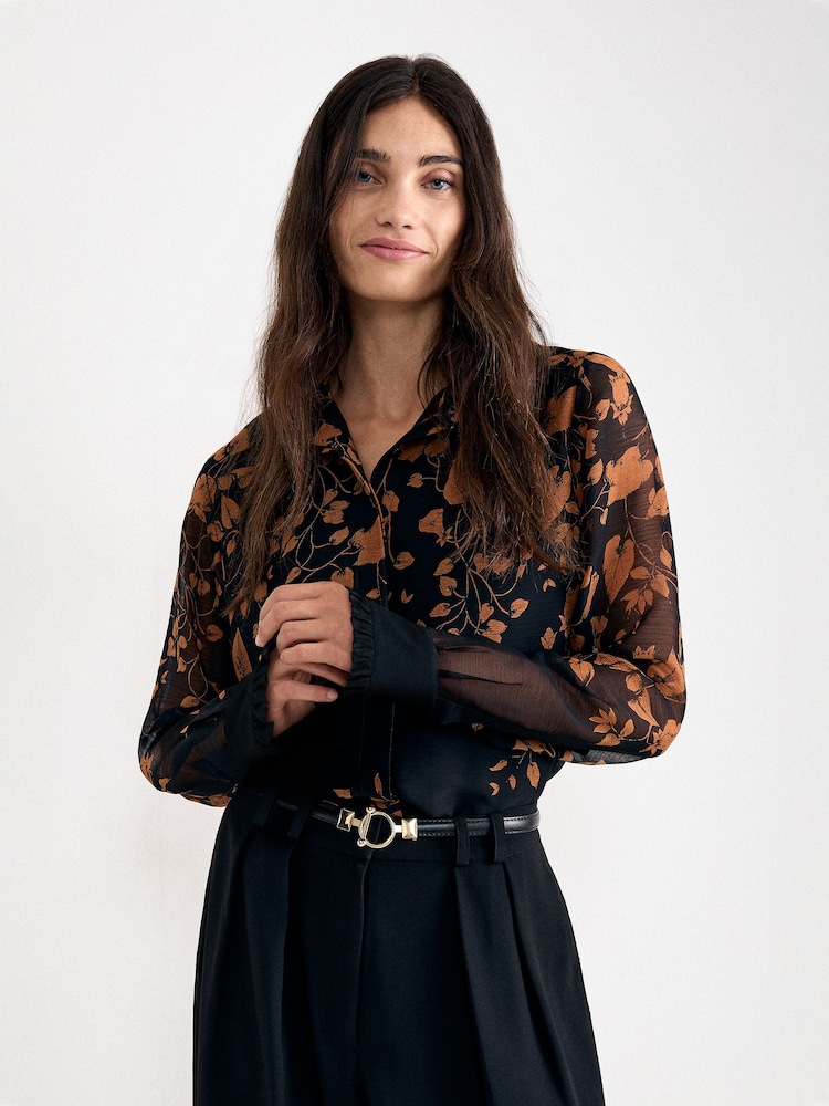 Phase Eight Black Clenence Black Shirt - Image 1 of 7