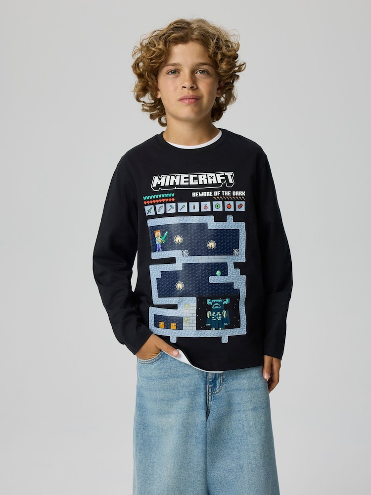T-shirt Name It Minecraft à manches longues - Image 1 de 4 T-shirt Name It Minecraft à manches longues - Image 1 de 4