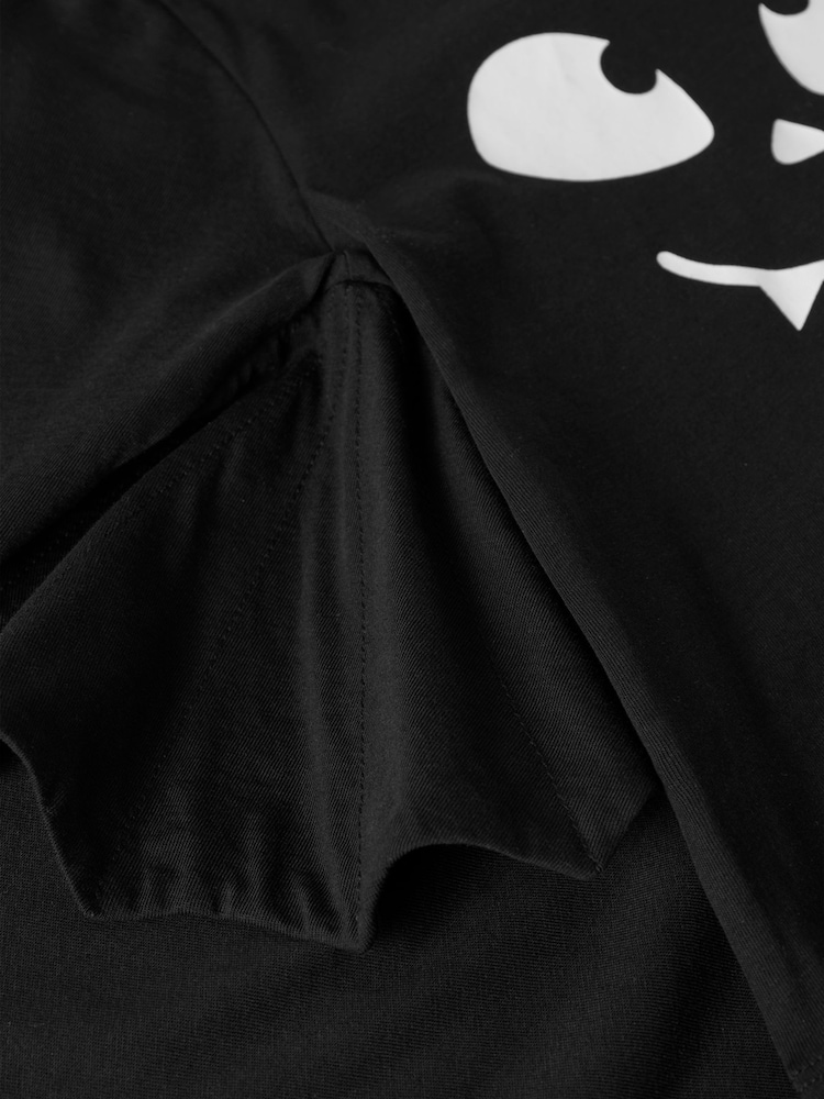 Name It Black Halloween Top with Bat Wing Arms - Image 4 of 4 Name It Black Halloween Top with Bat Wing Arms - Image 4 of 4