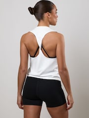 Gym King White 365 Lightweight Vest - Image 2 of 3