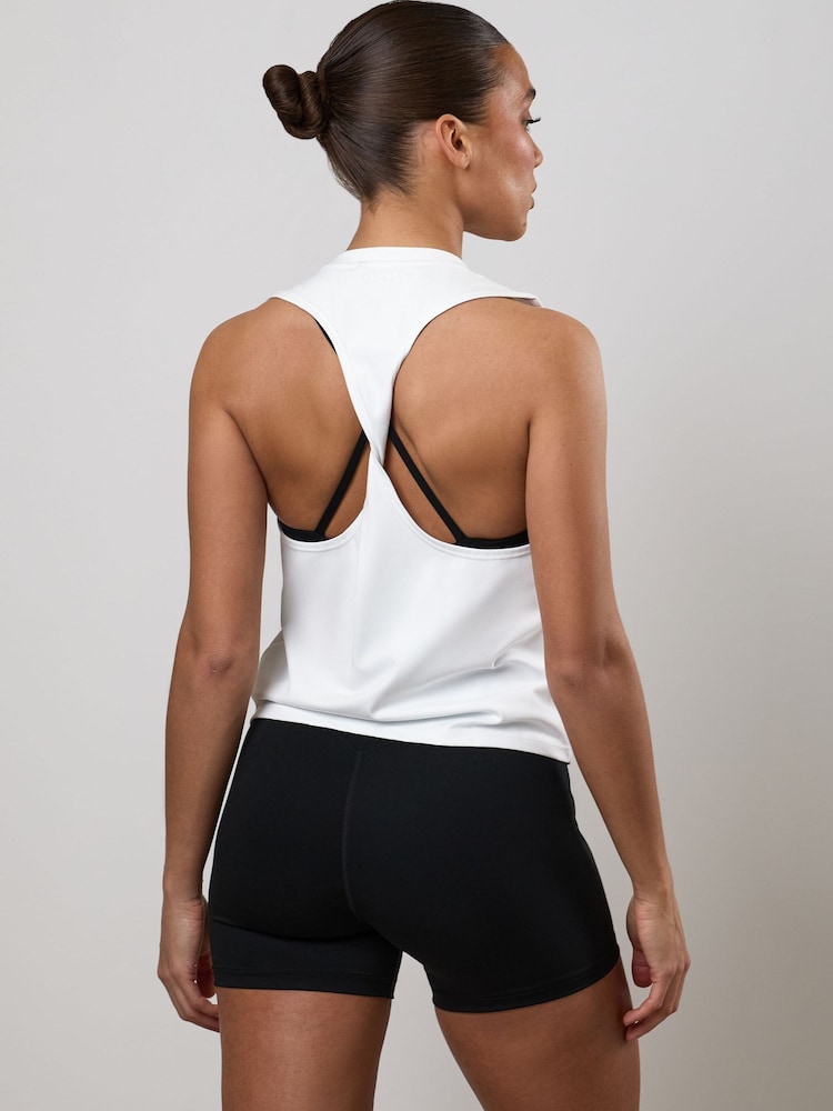 Gym King White 365 Lightweight Vest - Image 2 of 3 Gym King White 365 Lightweight Vest - Image 2 of 3