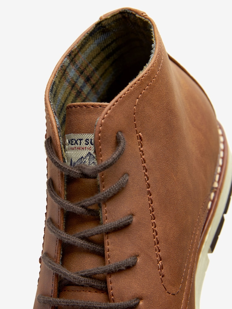 Marron fauve - Bottines style sport - Image 5 of 9
