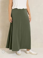 Evans Green Midi Skirt - Image 1 of 6