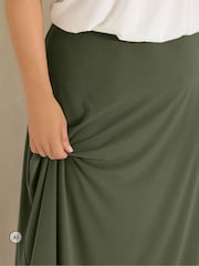 Evans Green Midi Skirt - Image 3 of 6