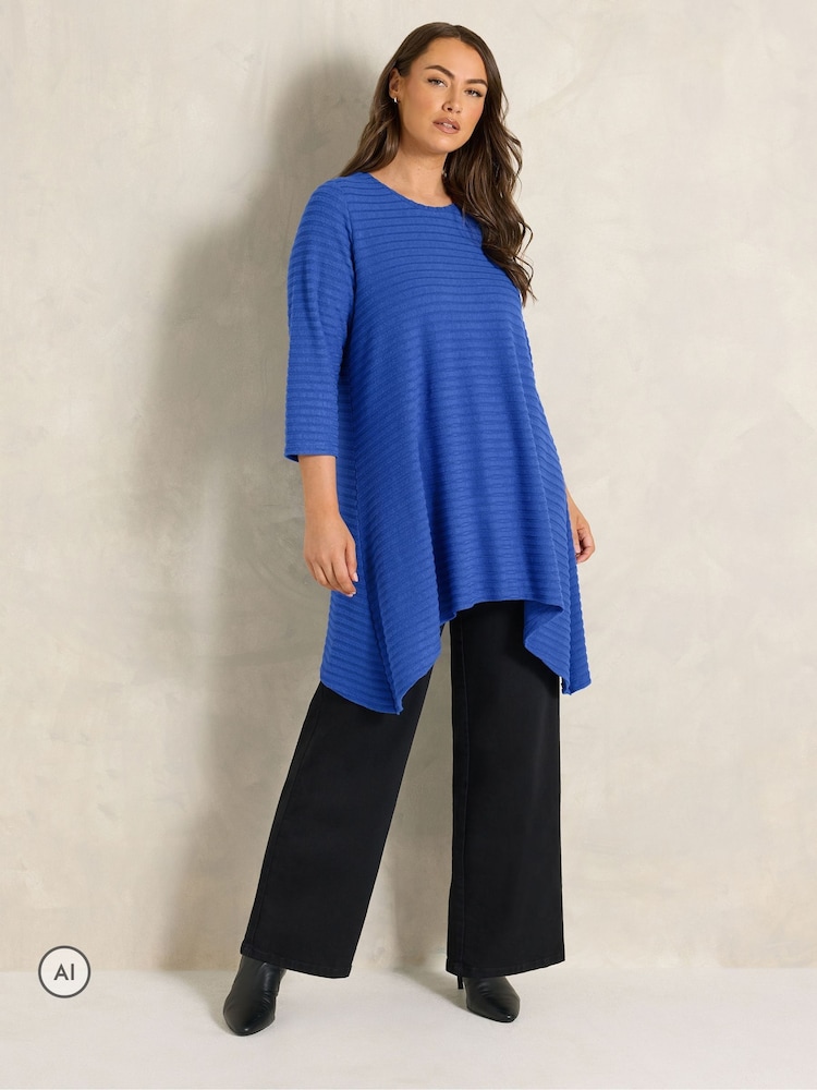 Evans Blue Hanky Hem Top - Image 2 of 6 Evans Blue Hanky Hem Top - Image 2 of 6