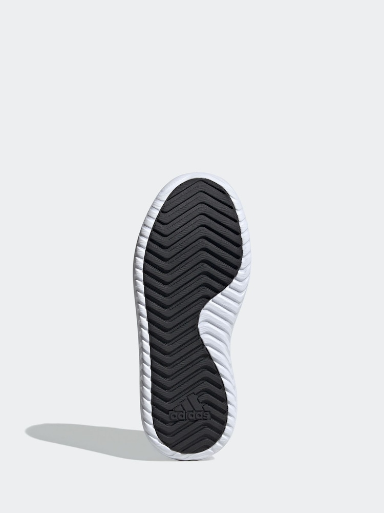adidas White/Black Sportswear Grand Court Platform Trainers - Image 7 of 8