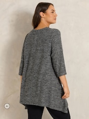 Evans Grey Hanky Hem Top - Image 3 of 6