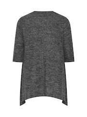 Evans Grey Hanky Hem Top - Image 6 of 6