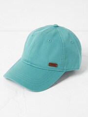 FatFace Green Plain Twill Cap - Image 1 of 5