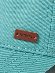 FatFace Green Plain Twill Cap - Image 2 of 5