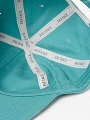 FatFace Green Plain Twill Cap - Image 3 of 5