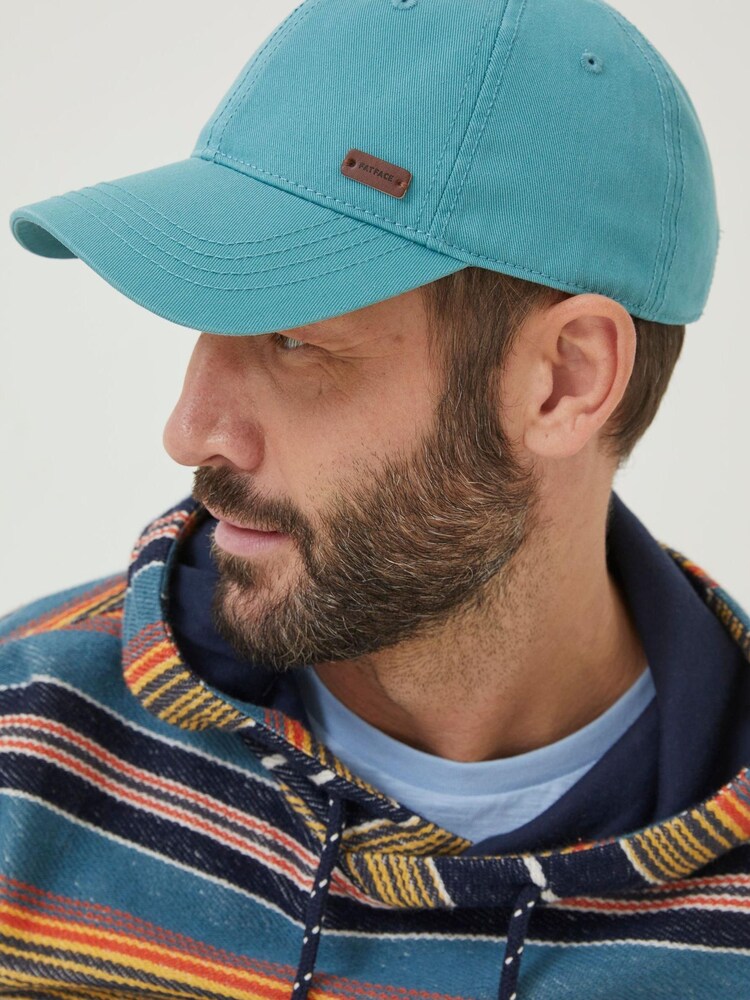 FatFace Green Plain Twill Cap - Image 5 of 5
