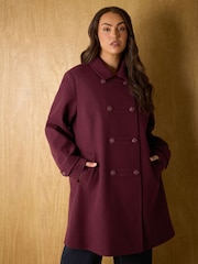 Rood - Evans Double breasted militaire jas - Afbeelding 5 van 7