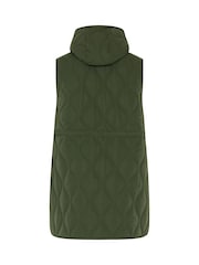 Evans Green Quilted Gilet - Image 7 of 7