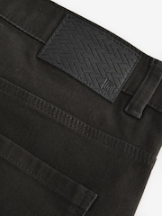 Green Khaki Slim Fit Soft Touch 5 Pocket Jean Style Trousers - Image 10 of 12
