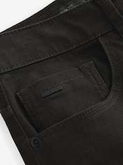 Green Khaki Slim Fit Soft Touch 5 Pocket Jean Style Trousers - Image 11 of 12