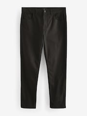 Green Khaki Slim Fit Soft Touch 5 Pocket Jean Style Trousers - Image 8 of 12