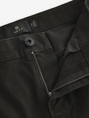 Green Khaki Slim Fit Soft Touch 5 Pocket Jean Style Trousers - Image 9 of 12