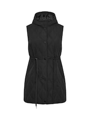 Evans Black Quilted Gilet - Image 5 of 6
