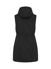 Evans Black Quilted Gilet - Image 6 of 6