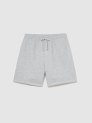 Reiss Grey Vex Heavyweight Cotton-Blend Relaxed-Fit Shorts - Image 2 of 6