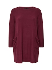 Evans Purple Drop Pocket Tunic - Image 5 of 6