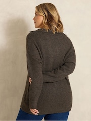 Evans Brown Knitted Jumper - Image 3 of 6